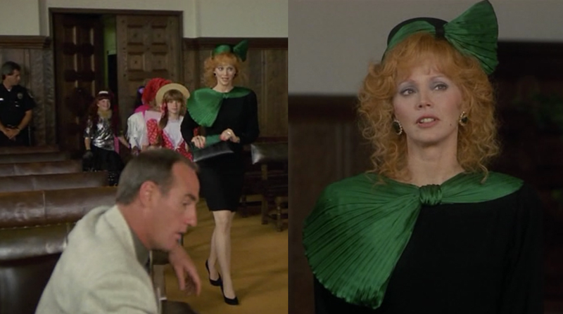 Illustration for article titled Every Outfit Shelley Long Wears in Troop Beverly Hills, Ranked